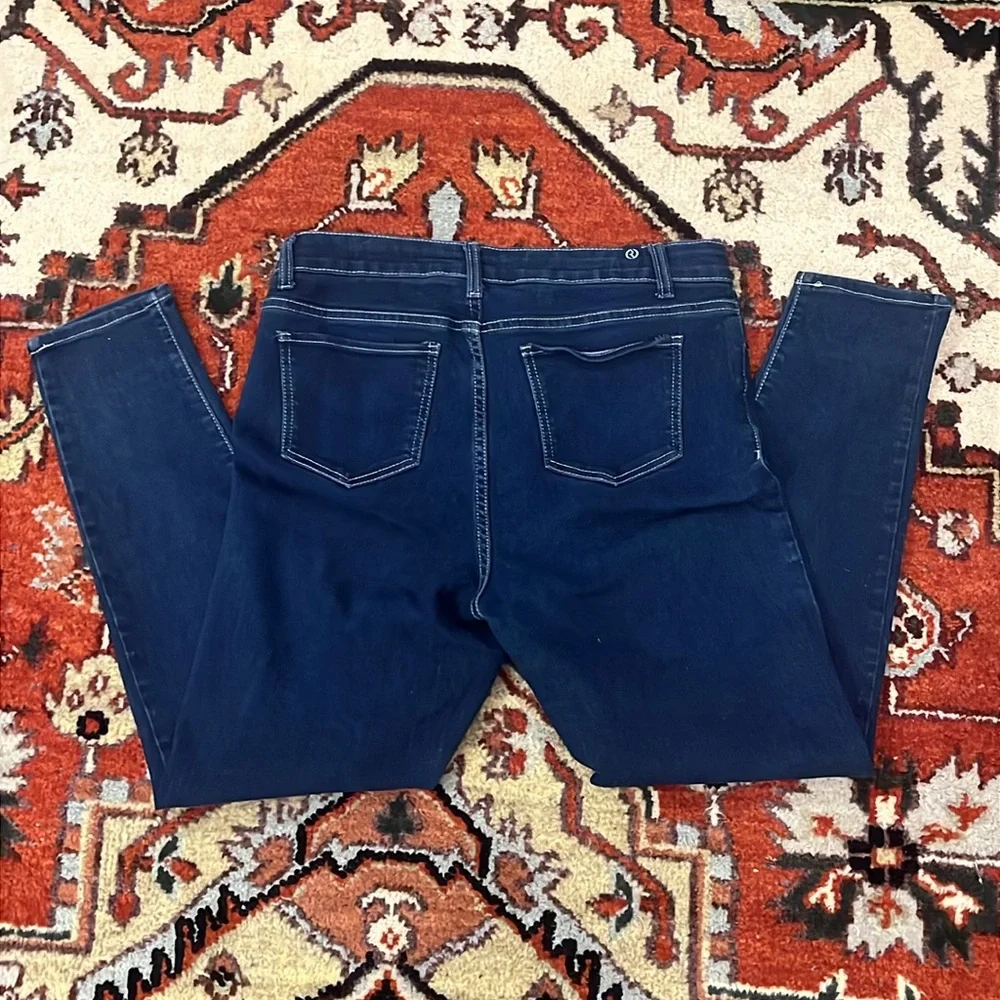 One Republic For All High-Rise Dark Denim Jeans Size 14 - Picture 11 of 11